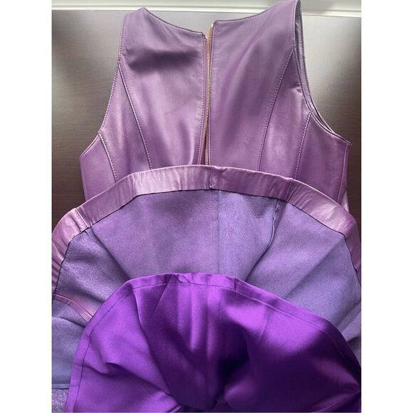 Thomas Wylde Lamb Leather Dress Size M - Picture 11 of 11